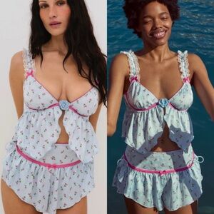 NWT for love and lemons aurelia top